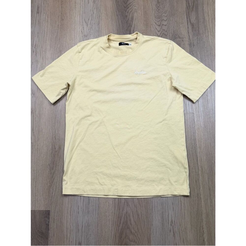 Rapha shirt men’s size S yellow cycling outdoor Austin Texas
